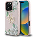 Guess Grained Roses Big 4G logo iPhone 16 Pro case - pink - Cell phone cases and covers<<<HurtelXML