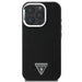 Guess Grained Triangle MagSafe case for iPhone 16 Pro - black - Cell phone cases and covers<<<HurtelXML