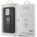 Guess Grip Stand 4G Triangle Strass case for iPhone 15 Pro - black - Cell phone cases and covers<<<HurtelXML