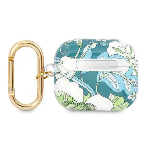 Guess GUA3HHFLN AirPods 3 cover green/green Flower Strap Collection - Cell phone cases and covers<<<HurtelXML