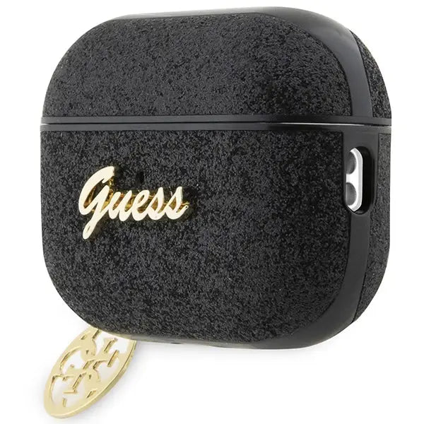 Guess GUAP2GLGSHK AirPods Pro 2 cover black/black Glitter Flake 4G Charm - Cell phone cases and covers<<<HurtelXML