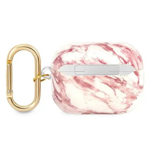 Guess GUAPHCHMAP AirPods Pro cover pink/pink Marble Strap Collection - Cell phone cases and covers<<<HurtelXML