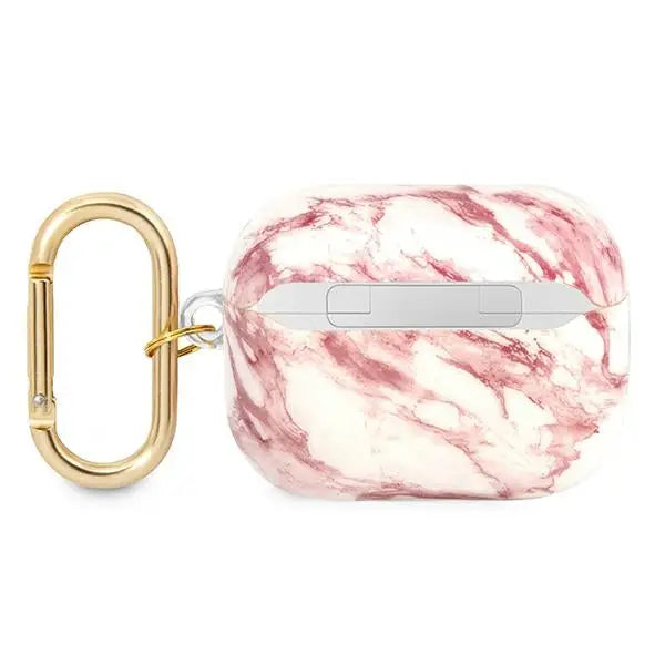 Guess GUAPHCHMAP AirPods Pro cover pink/pink Marble Strap Collection - Cell phone cases and covers<<<HurtelXML