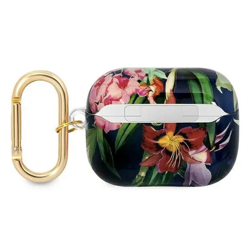 Guess GUAPHHFLB AirPods Pro cover blue/blue Flower Strap Collection - Cell phone cases and covers<<<HurtelXML