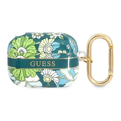Guess GUAPHHFLN AirPods Pro cover green/green Flower Strap Collection - Cell phone cases and covers<<<HurtelXML