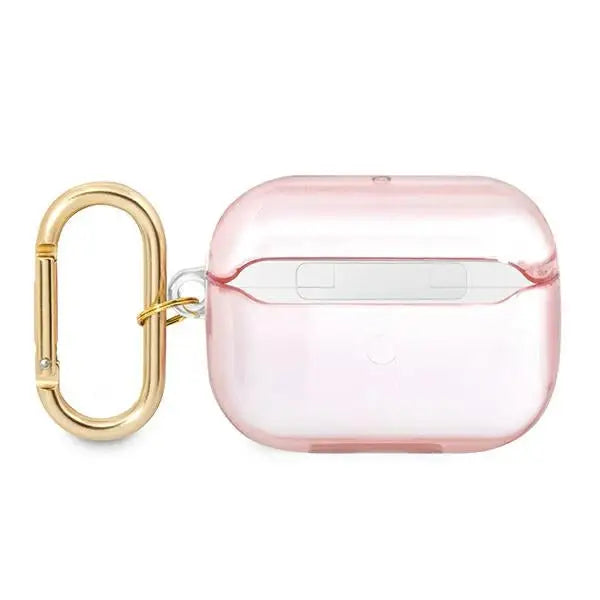 Guess GUAPHHTSP AirPods Pro cover pink/pink Strap Collection - Cell phone cases and covers<<<HurtelXML