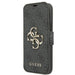 Guess GUBKP13L4GMGGR iPhone 13 Pro / 13 6.1’’ grey/grey book 4G Big Metal Logo - Cell phone cases and covers<<<HurtelXML