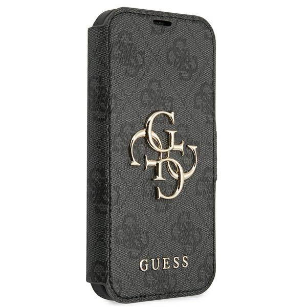 Guess GUBKP13L4GMGGR iPhone 13 Pro / 13 6.1’’ grey/grey book 4G Big Metal Logo - Cell phone cases and covers<<<HurtelXML