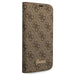 Guess GUBKP14MHG4SHW iPhone 14 Plus 6.7 ’brown / brown book 4G Vintage Gold Logo - Cell phone cases