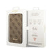 Guess GUBKP14MHG4SHW iPhone 14 Plus 6.7 ’brown / brown book 4G Vintage Gold Logo - Cell phone cases