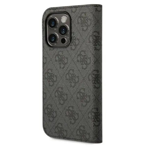 Guess GUBKP14XHG4SHK iPhone 14 Pro Max 6.7 ’black / black book 4G Vintage Gold Logo - Cell phone cases