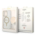Guess GUBPP14LHMEACSH Case+ Charger Set iPhone 14 Pro 6.1’’ white/white hard case Marble MagSafe - Cell phone cases