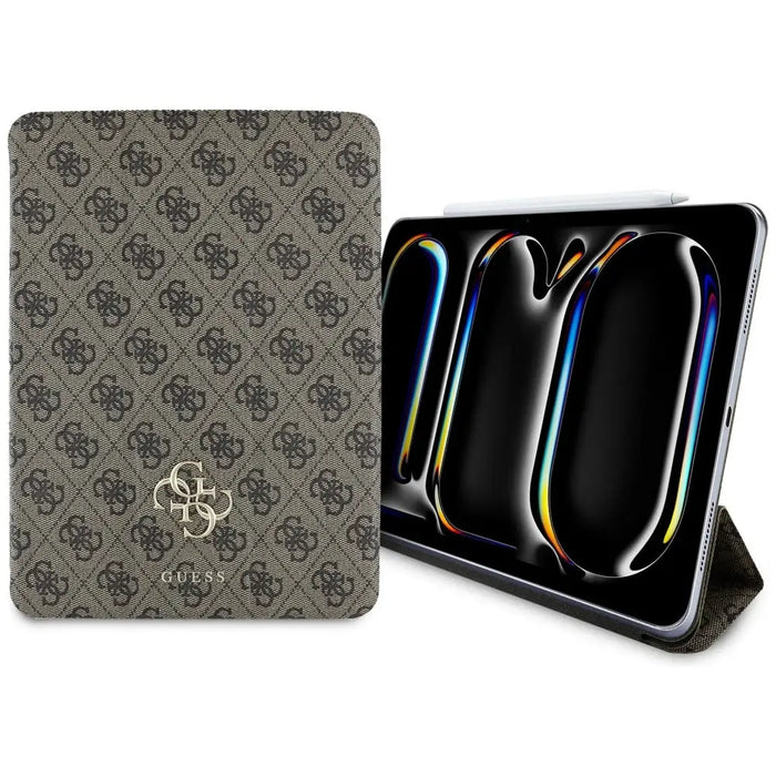 Guess GUFC11PM24PS4SGW iPad Pro 11’’ 2024 brown Magnetic 4G Big Logo - Cell phone cases and covers<<<HurtelXML