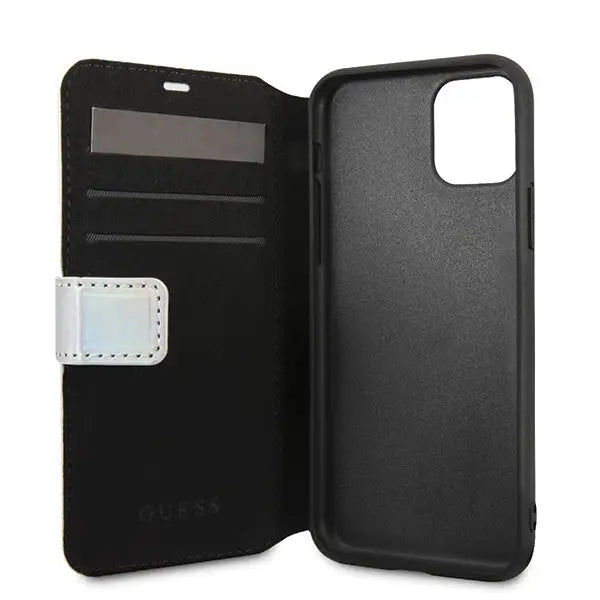 Guess GUFLBKN65BLD iPhone 11 Pro Max silver/silver book Iridescent - Cell phone cases and covers<<<HurtelXML