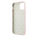 Guess GUHCN58LS4GLP iPhone 11 Pro light pink/light pink hard case Silicone 4G Tone On Tone - Cell phone cases