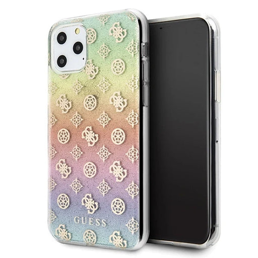 Guess GUHCN58PEOML iPhone 11 Pro multicolor hard case Iridescent 4G Peony - Cell phone cases and covers<<<HurtelXML