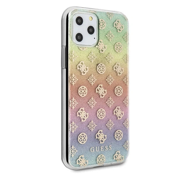 Guess GUHCN58PEOML iPhone 11 Pro multicolor hard case Iridescent 4G Peony - Cell phone cases and covers<<<HurtelXML