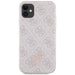 Guess GUHCN61P4TDSCPP Case for iPhone 11 / Xr - Pink Crossbody 4G Metal Logo - Cell phone cases and covers<<<HurtelXML