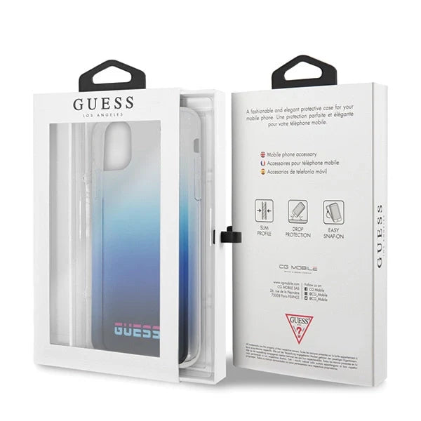 Guess GUHCN65DGCNA iPhone 11 Pro Max blue/gradient blue hard case California - Cell phone cases and covers<<<HurtelXML