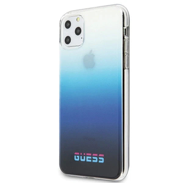 Guess GUHCN65DGCNA iPhone 11 Pro Max blue/gradient blue hard case California - Cell phone cases and covers<<<HurtelXML