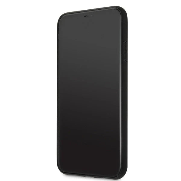 Guess GUHCN65LGMLBK iPhone 11 Pro Max black/black hard case Glitter Logo - Cell phone cases and covers<<<HurtelXML