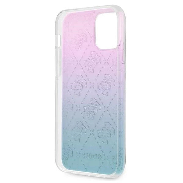 Guess GUHCP12L3D4GGBP iPhone 12 Pro Max 6,7’’ niebiesko-różowy/blue&pink hardcase 4G 3D Pattern Collection - Cell phone