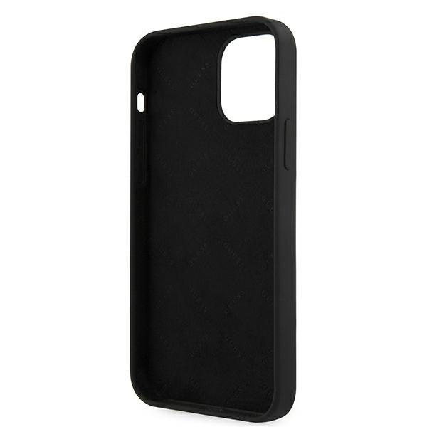 Guess GUHCP12LLSVSBW iPhone 12 Pro Max 6.7’’ black/white hardcase Silicone Vintage - Cell phone cases