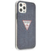 Guess GUHCP12LPCUJULDB iPhone 12 Pro Max 6.7’’ navy/dark blue hardcase Jeans Collection - Cell phone cases