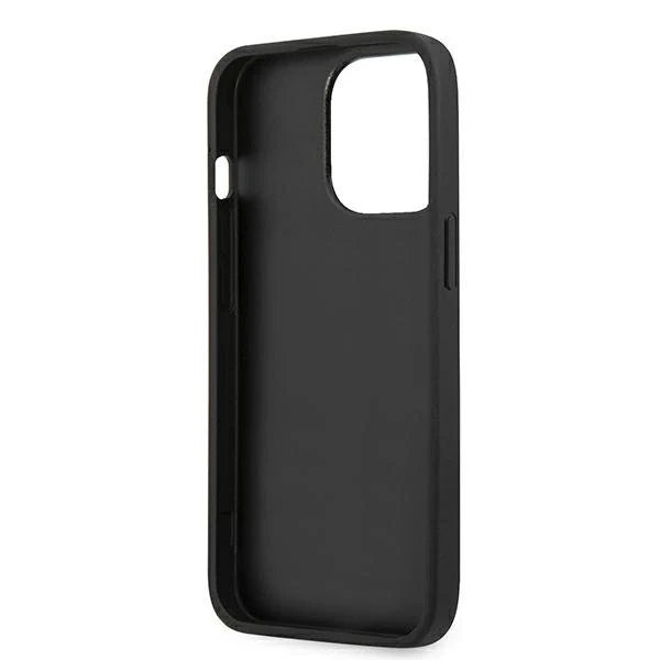 Guess GUHCP13L4GMRGR iPhone 13 Pro / 13 6.1’’ grey/grey hardcase 4G with ring stand - Cell phone cases