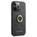 Guess GUHCP13L4GMRGR iPhone 13 Pro / 13 6.1’’ grey/grey hardcase 4G with ring stand - Cell phone cases