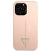 Guess GUHCP13LSLTGP iPhone 13 Pro / 13 6.1’’ pink/pink hardcase Silicone Triangle - Cell phone cases