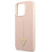 Guess GUHCP13LSLTGP iPhone 13 Pro / 13 6.1’’ pink/pink hardcase Silicone Triangle - Cell phone cases