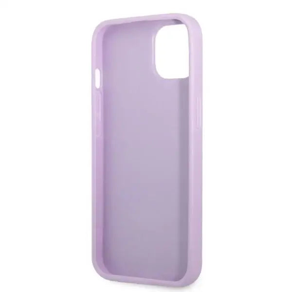 Guess GUHCP13MPS4MU iPhone 13 6.1’’ purple/purple hardcase Saffiano 4G Small Metal Logo - Cell phone cases