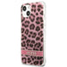 Guess GUHCP13SHSLEOP iPhone 13 mini 5.4’’ pink/pink hardcase Leopard - Cell phone cases and covers<<<HurtelXML