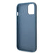Guess GUHCP13SP4TPB iPhone 13 mini 5.4’’ blue/blue hardcase 4G Triangle Logo Cardslot - Cell phone cases