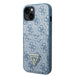 Guess GUHCP13SP4TPB iPhone 13 mini 5.4’’ blue/blue hardcase 4G Triangle Logo Cardslot - Cell phone cases