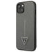 Guess GUHCP13SPSATLG iPhone 13 mini 5,4 ’silver / silver hardcase SaffianoTriangle Logo - Cell phone cases