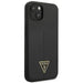 Guess GUHCP13SSLTGK iPhone 13 mini 5.4’’ black/black hardcase Silicone Triangle - Cell phone cases