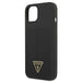 Guess GUHCP13SSLTGK iPhone 13 mini 5.4’’ black/black hardcase Silicone Triangle - Cell phone cases