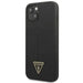 Guess GUHCP13SSLTGK iPhone 13 mini 5.4’’ black/black hardcase Silicone Triangle - Cell phone cases