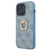 Guess GUHCP13X4GMRBL iPhone 13 Pro Max 6,7’’ niebieski/blue hardcase 4G with ring stand - Cell phone cases
