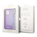 Guess GUHCP14LHGCOHU iPhone 14 Pro 6.1’’ purple/purple hardcase Translucent Pearl Strap - Cell phone cases