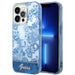 Guess GUHCP14LHGPLHB iPhone 14 Pro 6.1’’ blue/blue hardcase Porcelain Collection - Cell phone cases
