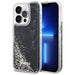 Guess GUHCP14LLCSGSGK iPhone 14 Pro 6.1’’ black/black hardcase Liquid Glitter Marble - Cell phone cases