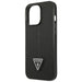 Guess GUHCP14LPSATLK iPhone 14 Pro 6.1’’ black/black hardcase SaffianoTriangle Logo - Cell phone cases