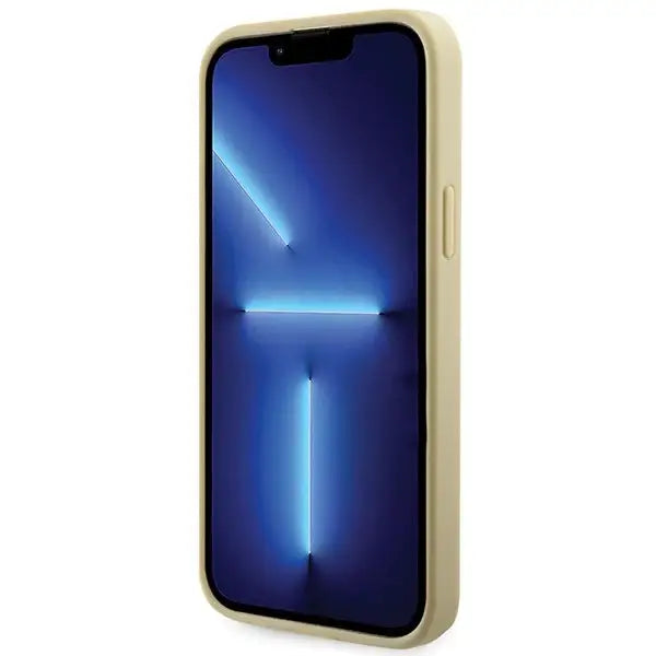 Guess GUHCP14MHDGTPD iPhone 14 Plus 6.7’’ gold/gold hardcase Rhinestone Triangle - Cell phone cases