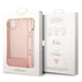 Guess GUHCP14MHGCOHP iPhone 14 Plus 6.7’’ pink/pink hardcase Translucent Pearl Strap - Cell phone cases