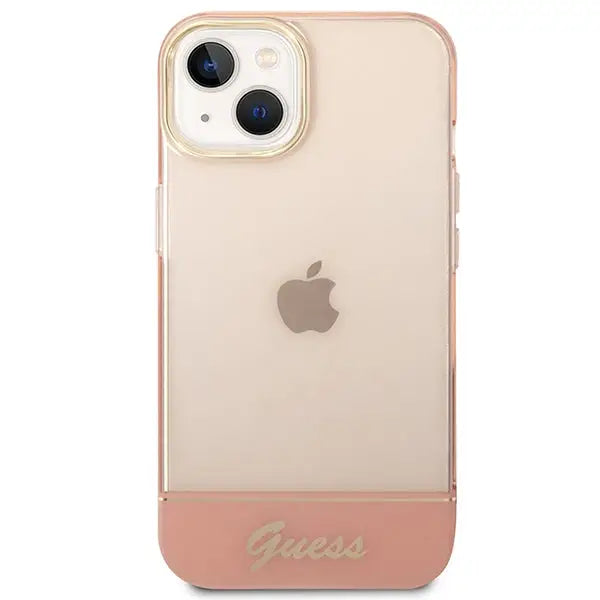 Guess GUHCP14MHGCOP iPhone 14 Plus 6.7 ’pink / pink hardcase Translucent - Cell phone cases and covers<<<HurtelXML
