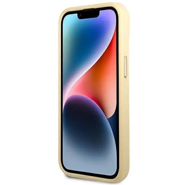 Guess GUHCP14MHGCRHD iPhone 14 Plus 6.7 ’gold / gold hardcase Croco Collection - Cell phone cases and covers<<<HurtelXML