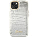Guess GUHCP14MHGCRHS iPhone 14 Plus 6.7 ’silver / silver hardcase Croco Collection - Cell phone cases